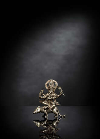 Skulptur des Ganesha aus Silber - Foto 1