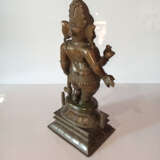 Bronze des Ganesha auf einem Sockel - photo 3