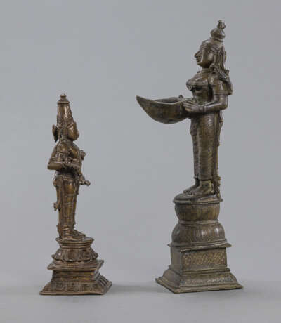 Zwei Bronzen von Gottheiten - Foto 2
