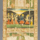 Picchavi aus Baumwolle mit Darstellungen von Krischna - Foto 6