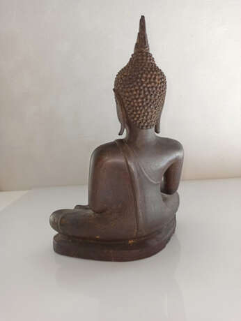 Bronze des sitzenden Buddha - photo 4