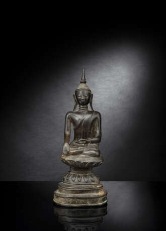 Bronze des Buddha Shakyamuni - photo 1