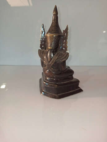 Bronze des Buddha Shakyamuni - Foto 3