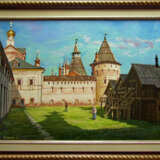 Painting “Rostov Kremlin”, Canvas, Oil paint, Realist, Cityscape, Russia, 2012 - photo 2