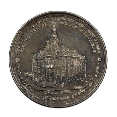 Schwäbisch-Hall, Reichsstadt - Silbermedaille 1735, von P.P. Werner, - фото 1