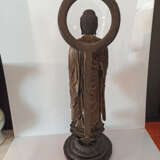 Skulptur des Buddha Amida Nyorai aus Holz - фото 6