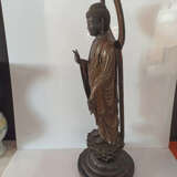 Skulptur des Buddha Amida Nyorai aus Holz - фото 7