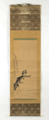 Vogel auf Baumzweig im Stil von Kano Tsunenobu - photo 2