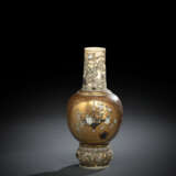 Kleine Shibayama-Vase mit Lackdekor und Elfenbein - photo 1