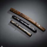 Zwei Bokuto aus Holz/Bambus und eine Saya aus Lack - фото 1