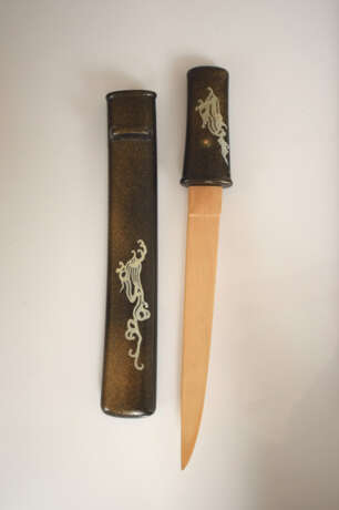 Zwei Bokuto aus Holz/Bambus und eine Saya aus Lack - фото 8