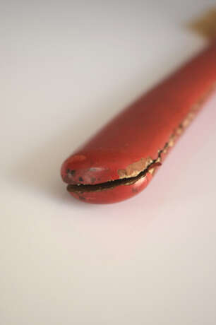 Wakizashi in Saya mit roter Lackfassung - photo 5