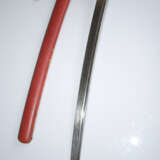 Wakizashi in Saya mit roter Lackfassung - Foto 9