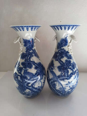 Paar Vasen aus Hirado-Porzellan - photo 3