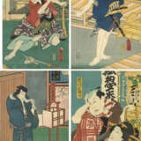 Utagawa Kunisada (1786-1865) und Toyohara Kunichika (1835-1900) - Foto 1