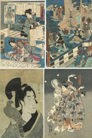 Utagawa Kuniyoshi (1797-1861), Hosoda Eisui (tätig 1790-1823) und weitere Künstler - photo 1