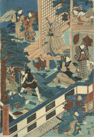 Utagawa Kuniyoshi (1797-1861), Hosoda Eisui (tätig 1790-1823) und weitere Künstler - photo 6