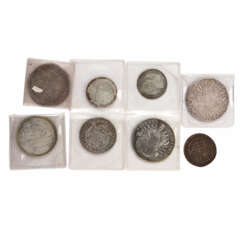 Kleinkonvolut - 8 Münzen,