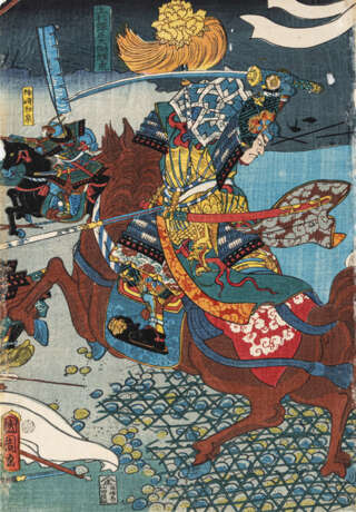 Utagawa Sadahide (1807-1873) und Toyohara Kunichika (1835-1900) - фото 2