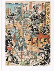 Utagawa Yoshiiku (1833-1904) und Yoshitsuya (1822-1866)