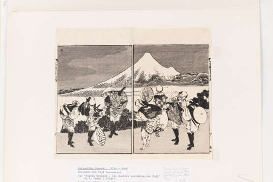 Katsushika Hokusai (1760-1849) und Nishikawa Sukenobu (1671-1751) - Foto 9