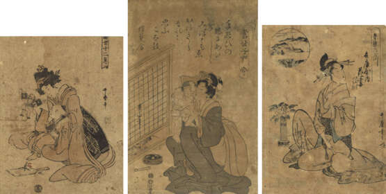 Kitagawa Utamaro (1754-1806) und Eizan - Foto 1