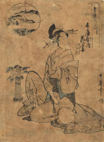 Kitagawa Utamaro (1754-1806) und Eizan - photo 4