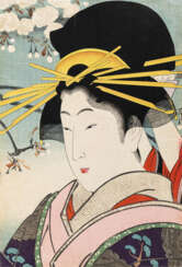 Kobayashi Kiyochika (1847-1915) und Kunisada I.