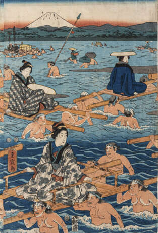 Suzuki Hiroshige II. (1829-69) und Utagawa Hiroshige I. (1797—1858) - photo 2
