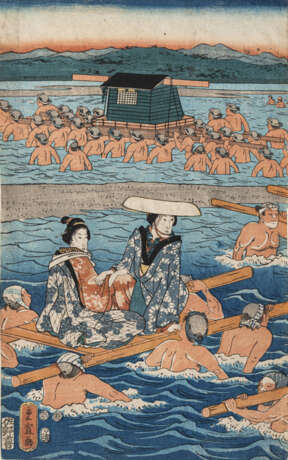 Suzuki Hiroshige II. (1829-69) und Utagawa Hiroshige I. (1797—1858) - Foto 3