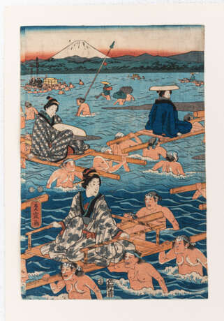 Suzuki Hiroshige II. (1829-69) und Utagawa Hiroshige I. (1797—1858) - Foto 5