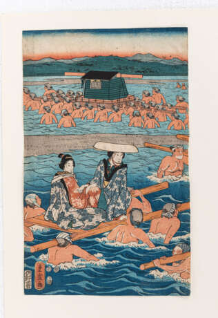 Suzuki Hiroshige II. (1829-69) und Utagawa Hiroshige I. (1797—1858) - Foto 7