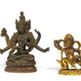 Aussergewöhnlich feine Figuren von Ushnishavijaya und Vajrapani - фото 1