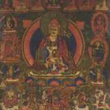 Beeindruckend grosses Thangka des Padmasambhava - Foto 1