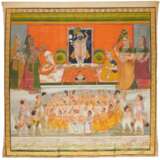 Grosser pichhavai-Tempelbehang für den Geburtstag von Krishna - фото 1