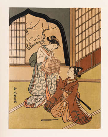 Drei Sachbücher über japanische Malereien und Holzschnitte - Foto 5