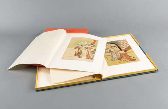 Drei Sachbücher über japanische Malereien und Holzschnitte - Foto 7