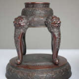 Mehrteiliger Koro aus Bronze auf vierbeinigem Stand - Foto 10