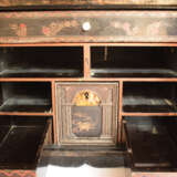 Kabinettkästchen aus Holz mit schwarzer Lackauflage - фото 7