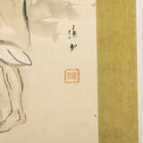 Zwei Malereien mit Tekkai Sennin bzw. Hotei - photo 4