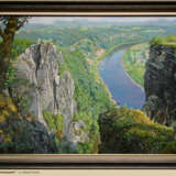 Painting “Saxon Switzerland”, Canvas, Oil paint, Realist, Landscape painting, Russia, 2020 - photo 2
