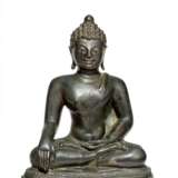 Buddha auf Lotussockel - Foto 1