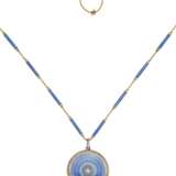 Enamel-Set: Medallon and Necklace - photo 2