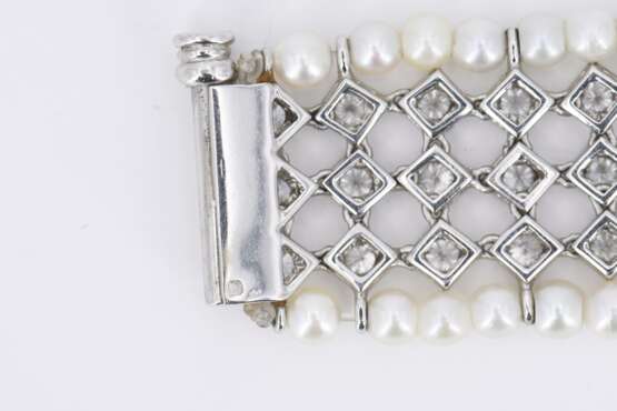 Diamond-Pearl-Bracelet - photo 4