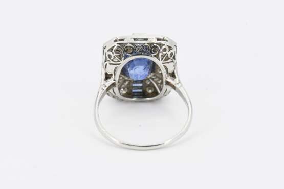 Sapphire-Diamond-Ring - Foto 4