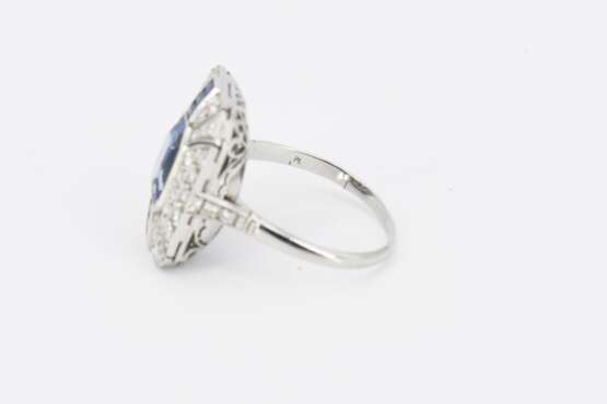 Sapphire-Diamond-Ring - photo 5