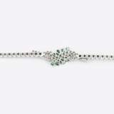 Emerald-Diamond-Set: 2 Necklaces, Bracelet, Ear Jewellery and 2 Rings - Foto 22