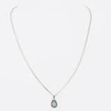 Emerald-Diamond-Set: 2 Necklaces, Bracelet, Ear Jewellery and 2 Rings - Foto 25