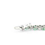 Emerald-Diamond-Tennis-Bracelet - Foto 6