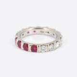 Ruby-Diamond-Memory-Ring - Foto 3